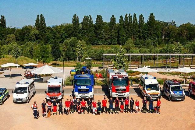 Polizei, DRK, THW, Feuerwehr und mehr: Am Sonntag ist Blaulichttag auf der Landesgartenschau