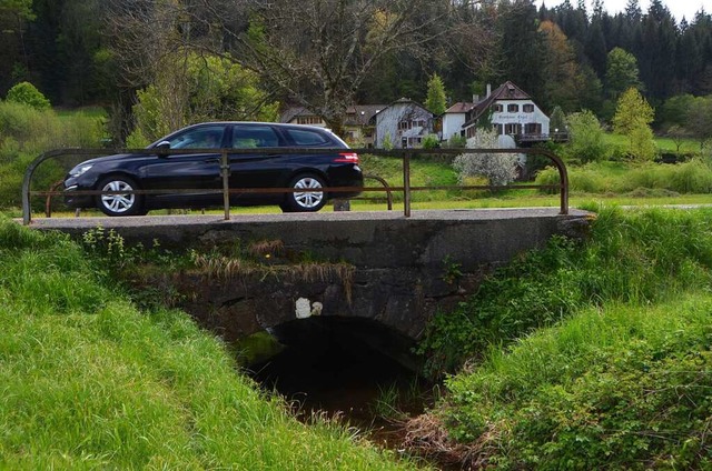 Die am schlechtesten bewertete Brcke ...bach zwischen Freiamt und Emmendingen.  | Foto: Gerhard Walser