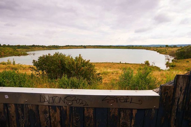 Der Teufelsee in Hessen &#8211; der Fundort, aber nicht der Tatort.  | Foto: Frank Rumpenhorst (dpa)