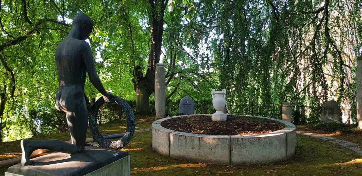 Die Grabstätte der Familie Sexauer auf dem Bergfriedhof.   | Foto: Gerhard Walser