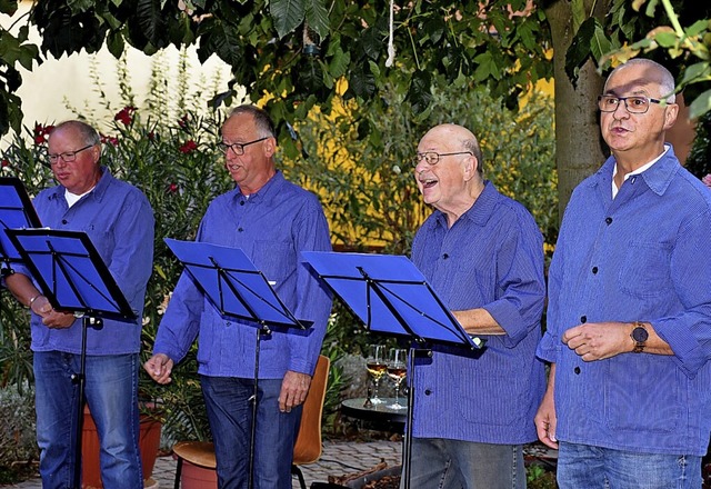 Das &#8222;Weinberg-Quartett&#8220; begeisterte das Publikum.   | Foto: Roland Vitt