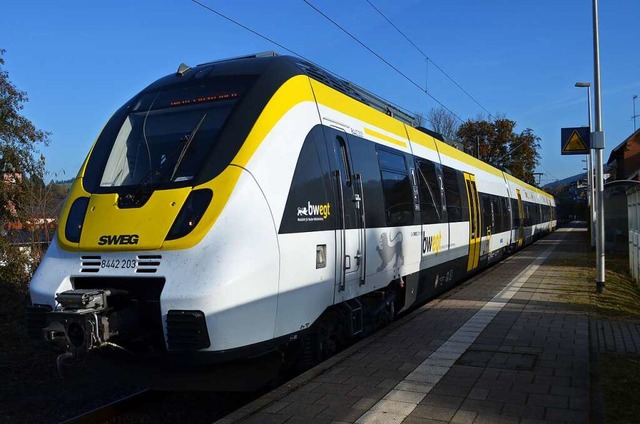 Auch die Elztalbahn knnte von den Streiks betroffen sein.  | Foto: Nikolaus Bayer