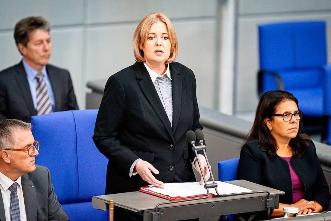 Bundestagspräsidentin Bärbel Bas  | Foto: Michael Kappeler (dpa)