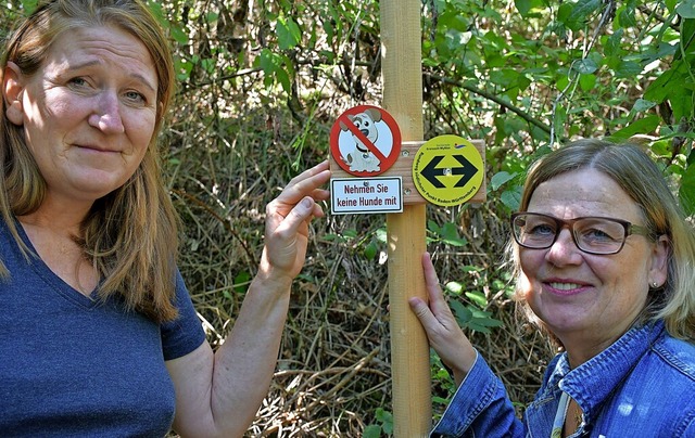 Irene Blaha (links) und Silke d&#8217;...en sdlichsten Punkt des Landes fhrt.  | Foto: Heinz und Monika Vollmar