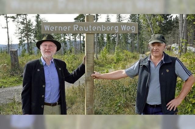 Werner-Rautenberg-Weg ist eröffnet