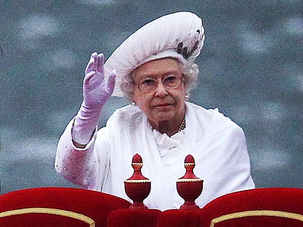 Queen Elizabeth II. bei ihrem 60. Thronjubilum im Jahr 2012.