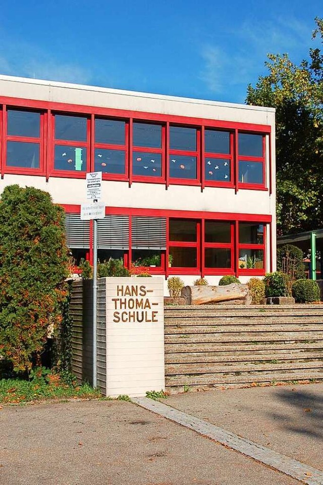 Die Hans-Thoma-Schule in Bad Sckingen...seit Jahren geplanten Erweiterungsbau.  | Foto: Saskia Baumgartner