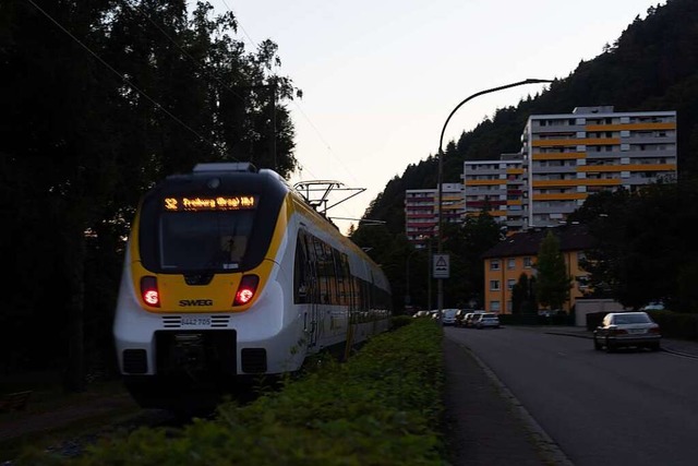 Der Halbstundentakt auf der Breisgau-S...ituation im Zugverkehr verschlechtert.  | Foto: Patrik Mller