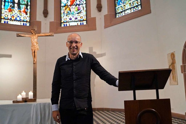 Neuer evangelischer Pfarrer der Kirchengemeinde Badenweiler: Marcus Held  | Foto: Silke Hartenstein