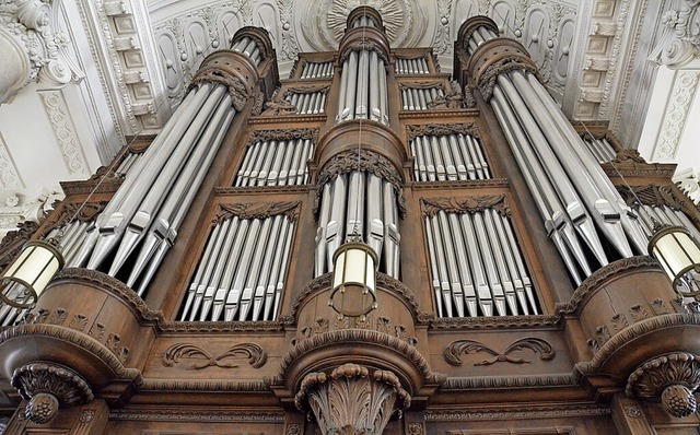 Die Schwarz-Orgel spielt bei den Inter...g von Weltklasse-Organisten gespielt.   | Foto: Sebastian Barthmes