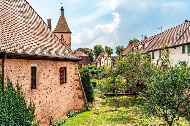 Bergheim wurde von den Franzosen zum Lieblingsdorf gewhlt.  | Foto: Anne Telw