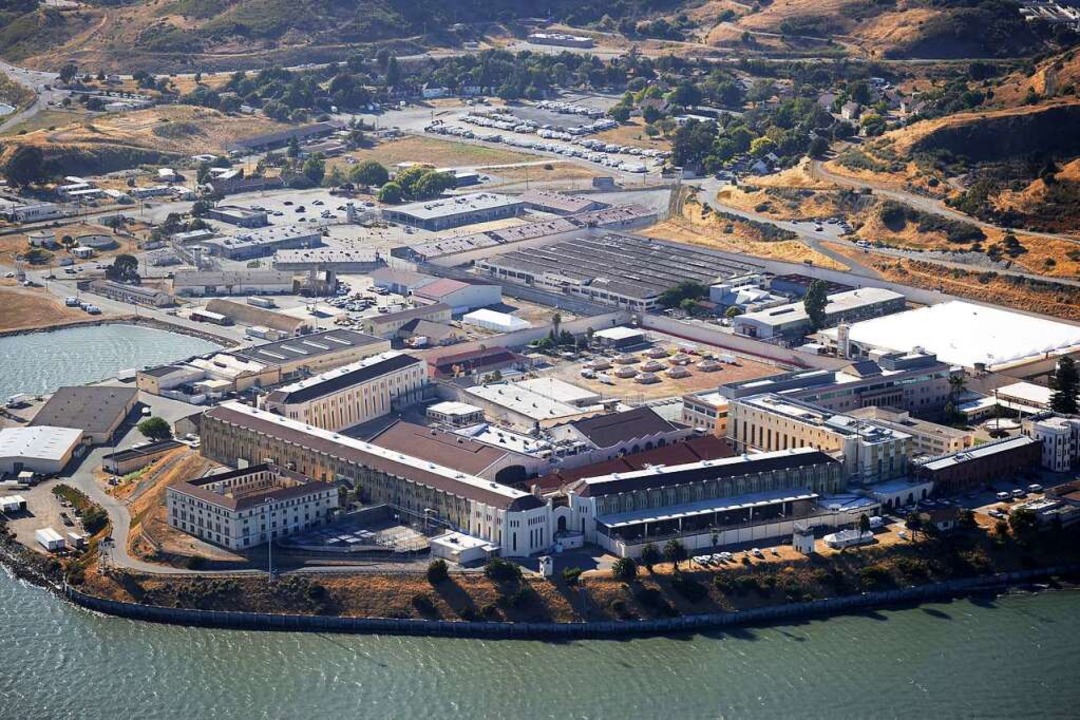 Das Staatsgefängnis von San Quentin, n...eine Fläche von 1,7 Quadratkilometern.  | Foto: JUSTIN SULLIVAN
