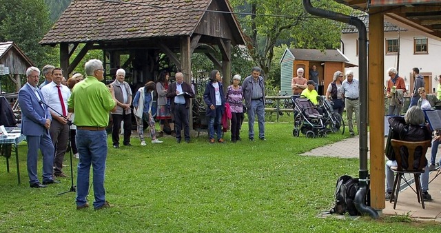 Am Tag des offenen Denkmals gab es bei...Reichenbach mehrfach Grund zu feiern.   | Foto: Wolfgang Beck