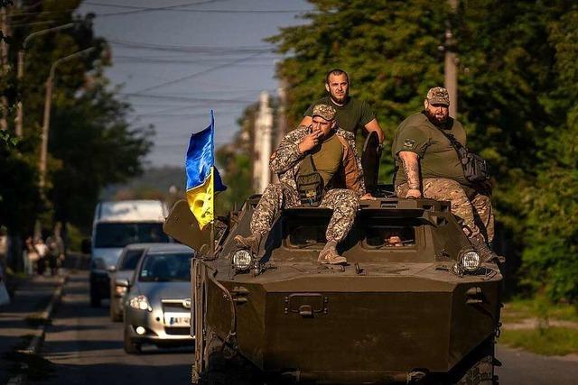 Ukrainischer Vormarsch versetzt Kiew in Staunen und Moskau in Wut