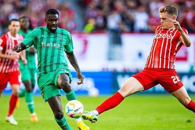 Fotos: Viel Action, aber keine Tore beim Match zwischen Freiburg und Gladbach