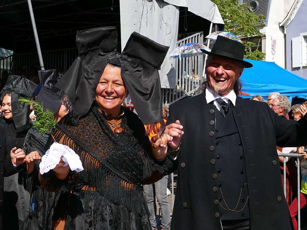 Samstag und Sonntag feierte Offenburg sein drittes Megawochenende im Rahmen der Heimattage Baden-Wrttemberg. Im Zentrum stand der Landesfestumzug.