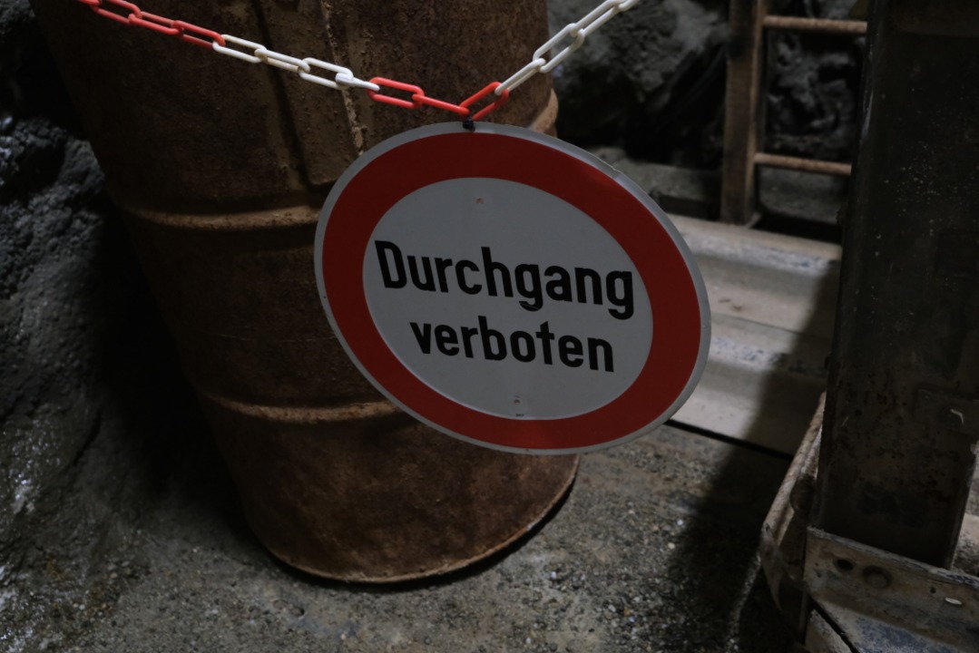 Nicht alle Teile des Bergwerks im Schauinsland sind begehbar.  | Foto: Nina Witwicki