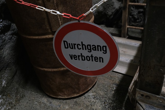 Nicht alle Teile des Bergwerks im Schauinsland sind begehbar.  | Foto: Nina Witwicki