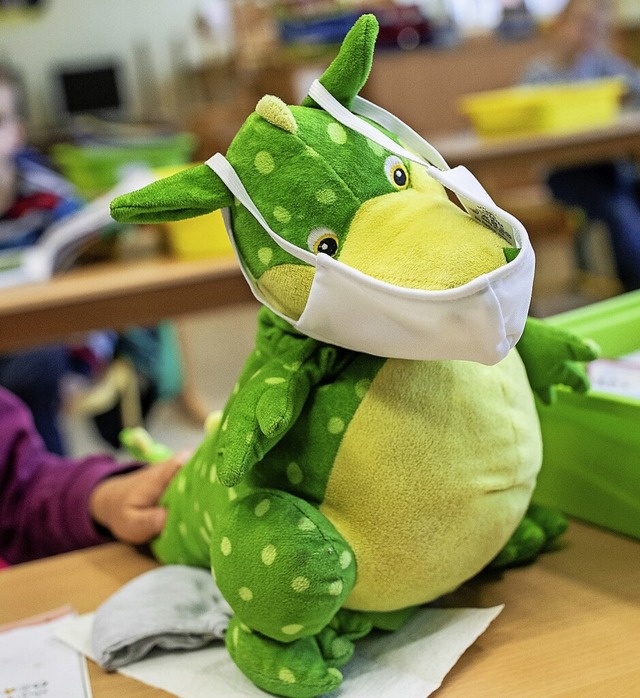 Coronaschutz in Grundschulen ist schwi...kingen blicken gelassen in den Herbst.  | Foto: Marcel Kusch (dpa)