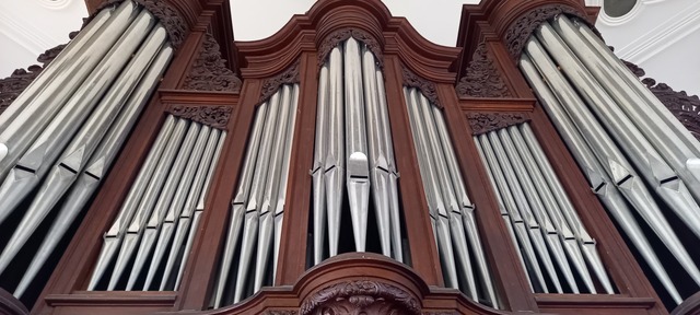 Die Silbermann-Orgel erklang zum vorerst letzten Mal in Meienheim.  | Foto: Susanne Ramm-Weber