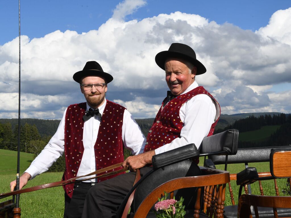 Beim Rossfest in St. Mrgen herrschte drei Tage lang ausgelassene Stimmung.