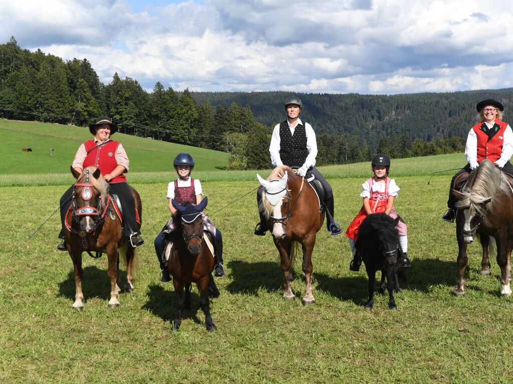 Beim Rossfest in St. Mrgen herrschte drei Tage lang ausgelassene Stimmung.