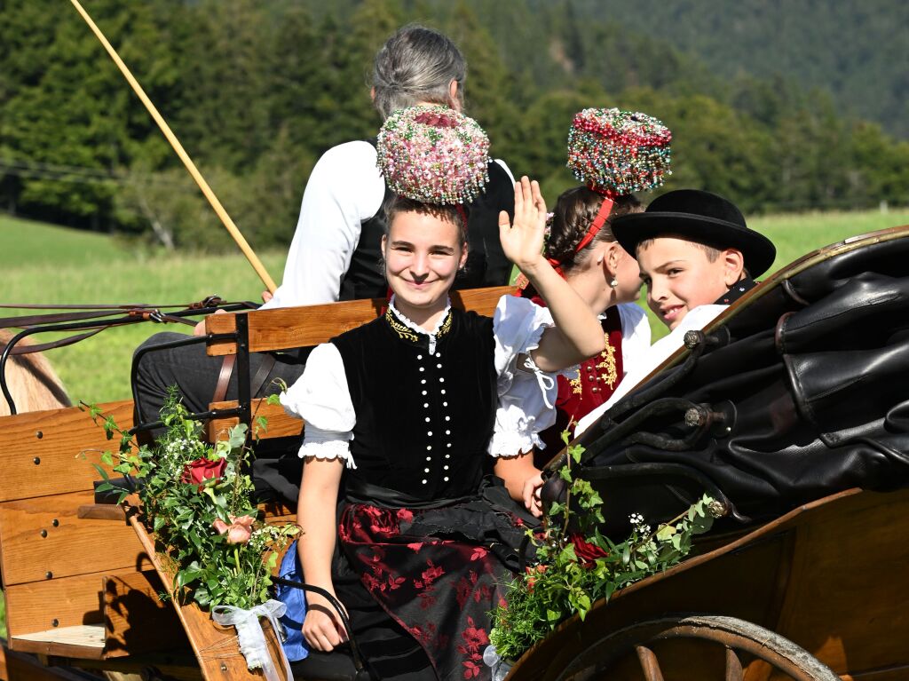 Beim Rossfest in St. Mrgen herrschte drei Tage lang ausgelassene Stimmung.