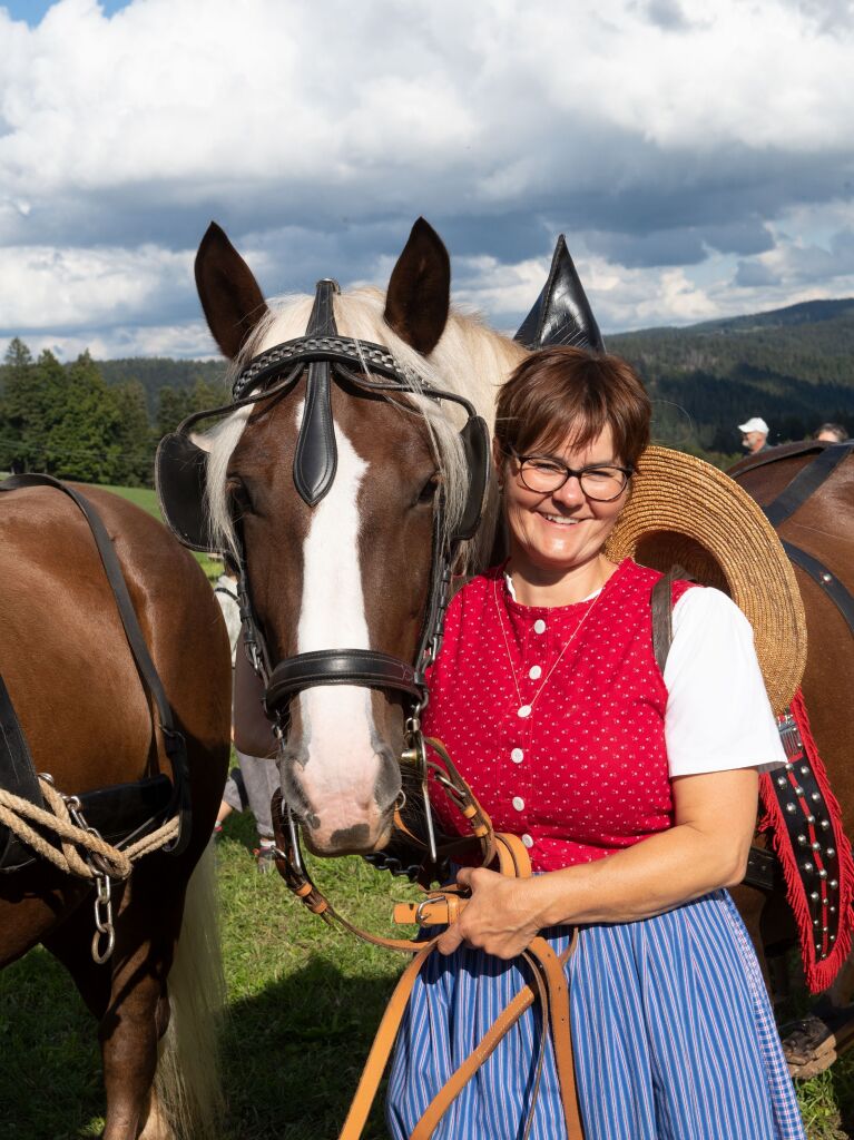 Beim Rossfest in St. Mrgen herrschte drei Tage lang ausgelassene Stimmung.