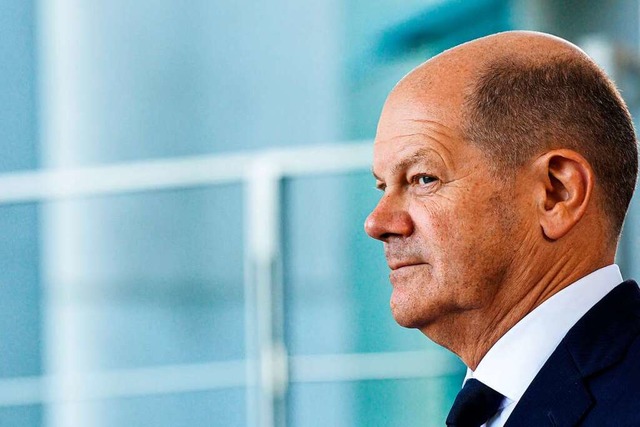 Scholz dringt in Telefonat mit Putin auf Rckzug aus Ukraine  | Foto: JENS SCHLUETER (AFP)