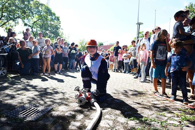 Schaubung der Jugendfeuerwehr  | Foto: Rita Eggstein