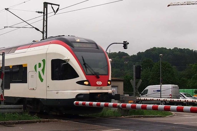 Ein Schmorbrand in einer S-Bahn (Symbo... fr Verkehrsbehinderungen bei Hausen.  | Foto: Gabriele Poppen