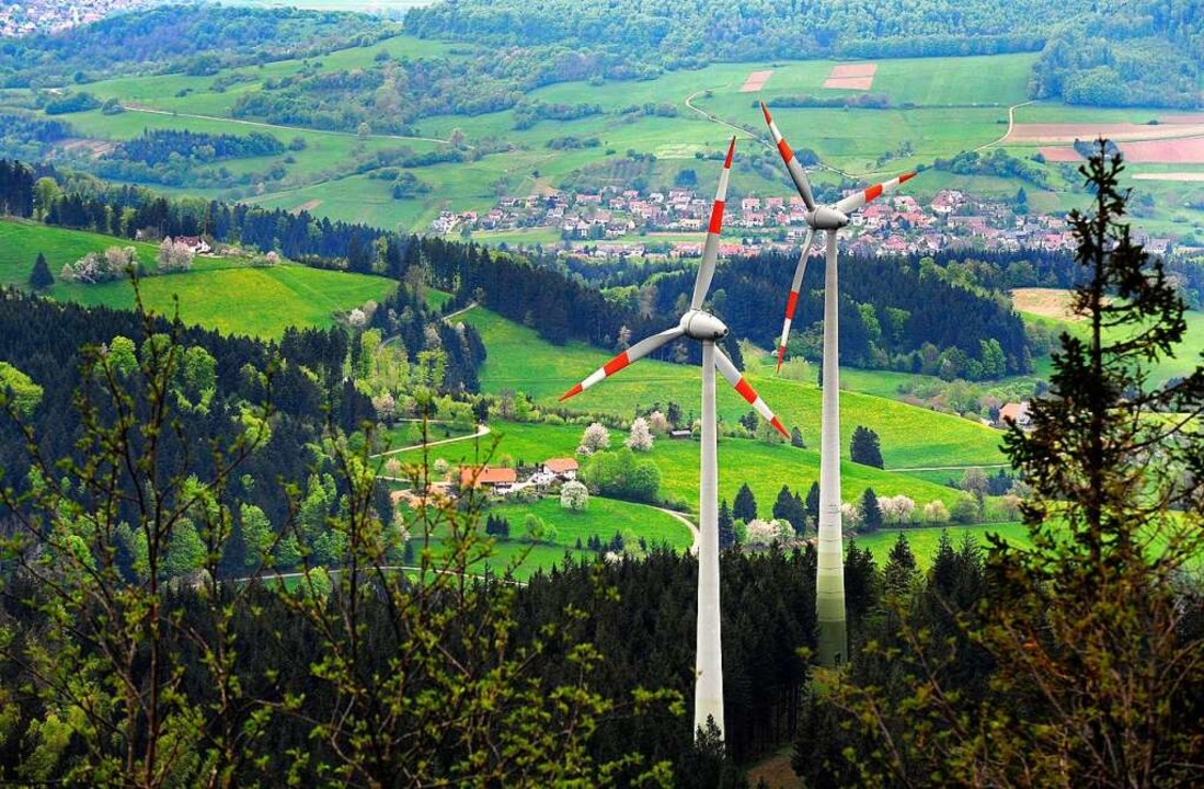 Der Bau der neuen Anlage und der Abris...n Windrder drfte spektakulr werden.  | Foto: Thomas Kunz