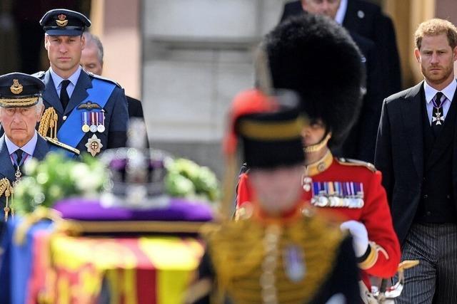 Hunderttausende gedenken der Queen in London