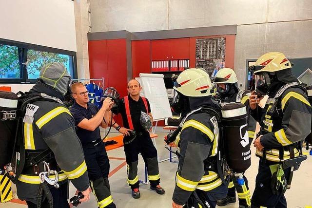 Die Kanderner Feuerwehr erhält neue Atemschutztechnik