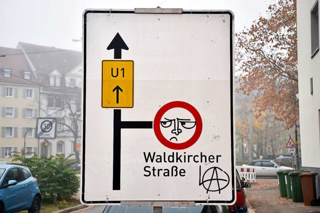 Die Waldkircher Straße ist bis zum Jahresende gesperrt.  | Foto: Thomas Kunz