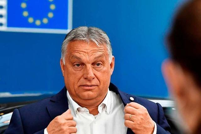 Europaparlament fordert Sanktionen gegen Ungarn wegen Rechtsstaatsverstößen