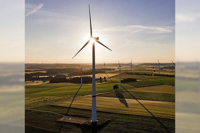 Mehr Windrder und weniger Fleisch