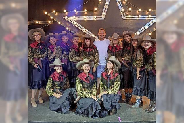 Line Dancers wurden frs Fernsehen zu 