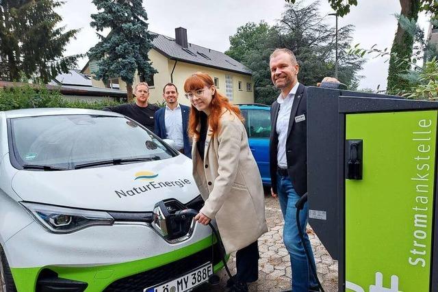 In Merzhausen gibt es jetzt einen Car-Sharing-Stellplatz fr Elektroautos