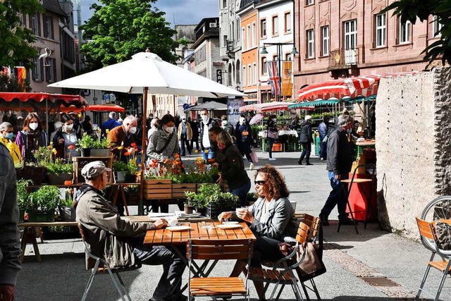 Die Stdte, hier der Alte Markt in Lr...kten bei der Lebensqualitt besonders.  | Foto: Barbara Ruda