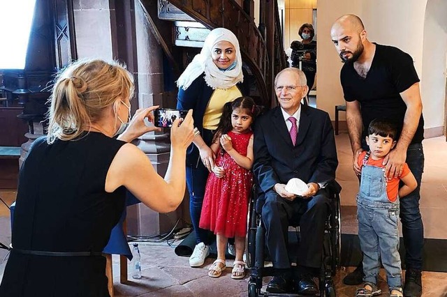 In muslimischen Kreisen hat Wolfgang Schubles Name bis heute einen guten Klang.  | Foto: Ralf Burgmaier