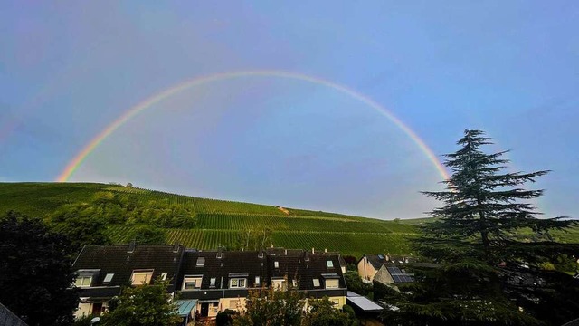 Regenbogen ber Pfaffenweiler  | Foto: Thomas Lutz