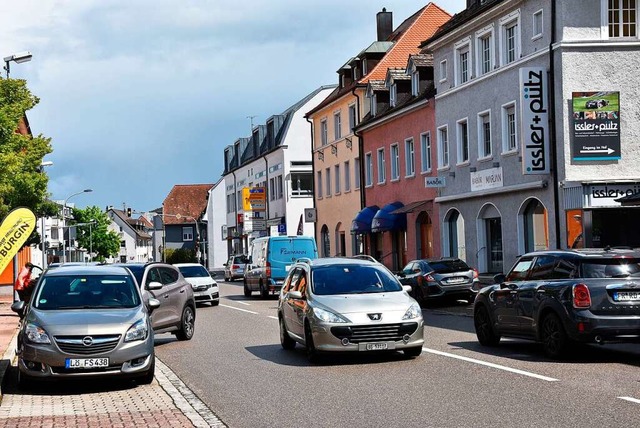 Der Einzelhandel bekommt beim BZ-Check...ie Verkehrsbelastung allerdings nicht.  | Foto: Heinz und Monika Vollmar