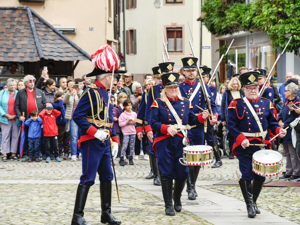 Das Spektakel mit 250 Akteuren brachte Theaterstcke, mittelalterliches Marktgeschehen, den Wettstreit der Gaukler und vieles mehr in die historische Altstadt.