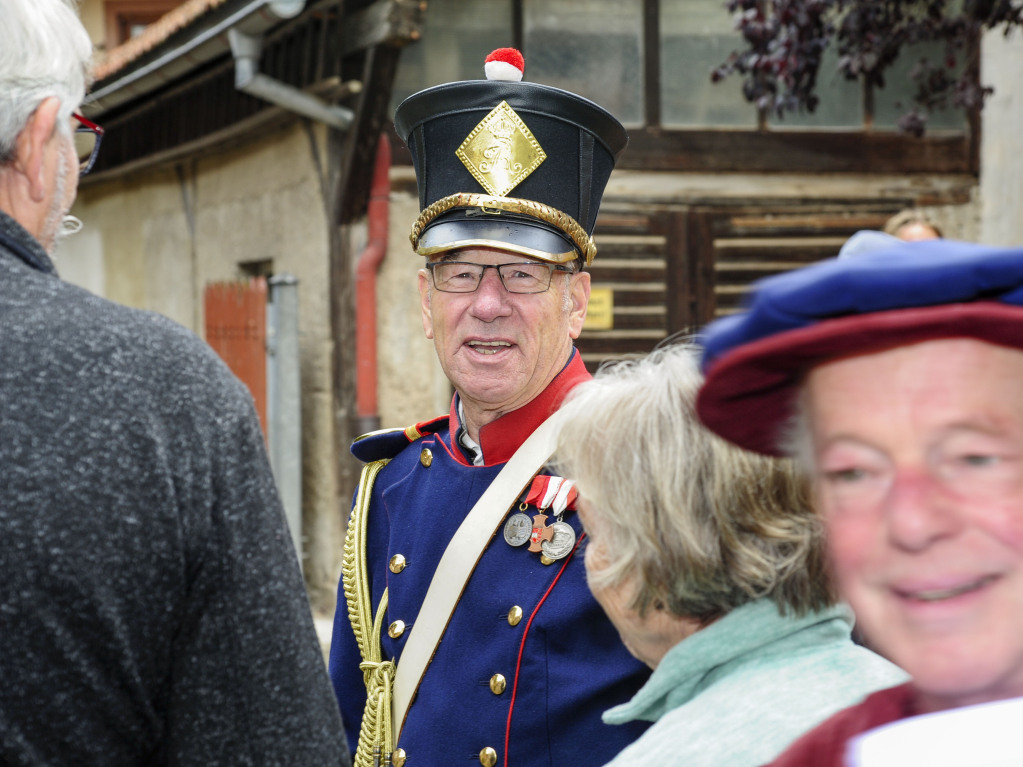 Das Spektakel mit 250 Akteuren brachte Theaterstcke, mittelalterliches Marktgeschehen, den Wettstreit der Gaukler und vieles mehr in die historische Altstadt.