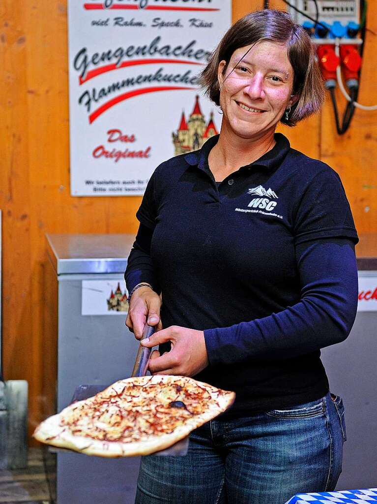 Die Friesenheimer und ihre Gste feierten beim Brgerfest.