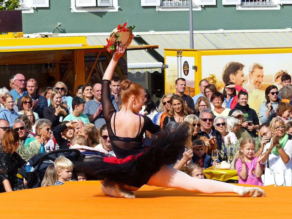 Am Samstagabend rockte Funrise die Bhne am Marktplatz. Am Sonntag bernahmen unter anderem Storl and Friends, Fees Ballettschule und 