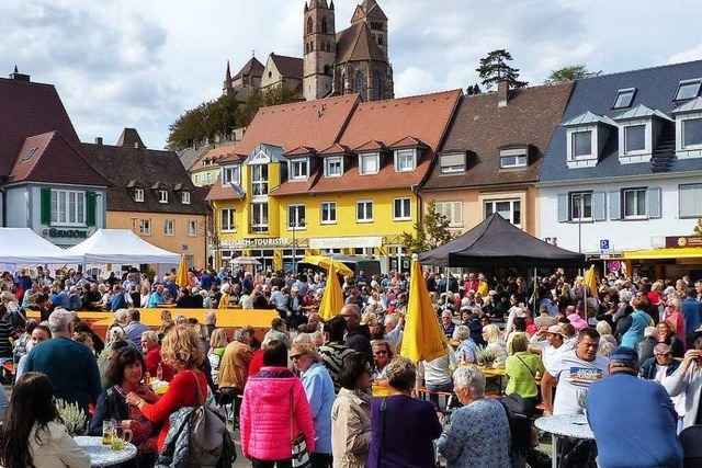 Breisacher Stadtfest im Wettergl�ck