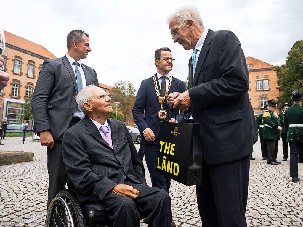 Ein Geschenk vom Ministerprsidenten