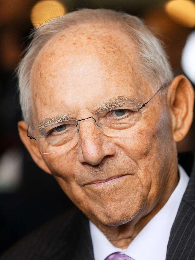 Festakt zum 80. Geburtstag von Wolfgang Schuble